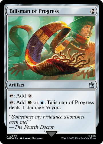 Talismán del progreso (Surge Foil) [Doctor Who] 