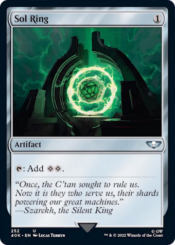 Anillo solar (252) (reflectante de Surge) [Warhammer 40,000] 