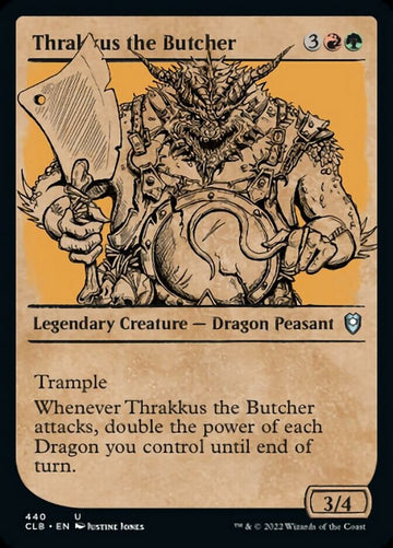 Thrakkus el Carnicero (Escaparate) [Commander Legends: Battle for Baldur's Gate] 