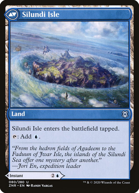Visión Silundi // Isla Silundi [El levantamiento de Zendikar] 