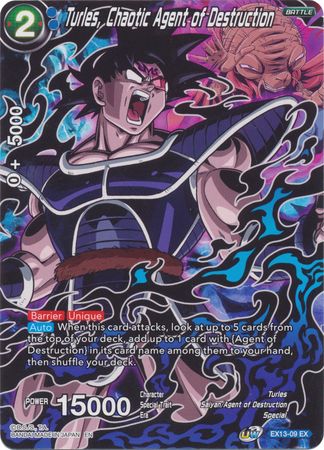 Turles, agente caótico de la destrucción (EX13-09) [Set especial de aniversario 2020] 