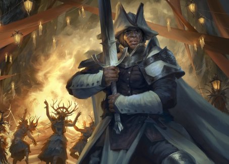 Tarjeta de arte del guardián ritual [Serie de arte Innistrad: Midnight Hunt] 