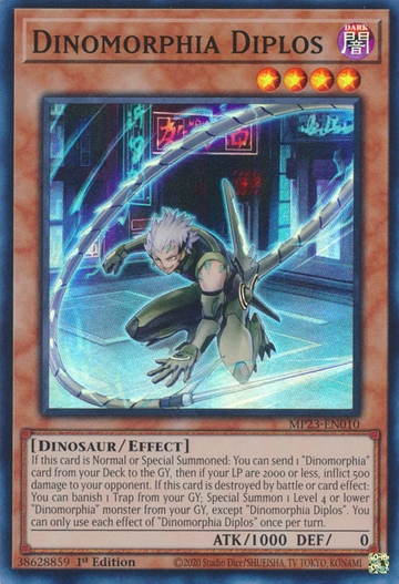 Dinomorphia Diplos [MP23-EN010] Súper raro 