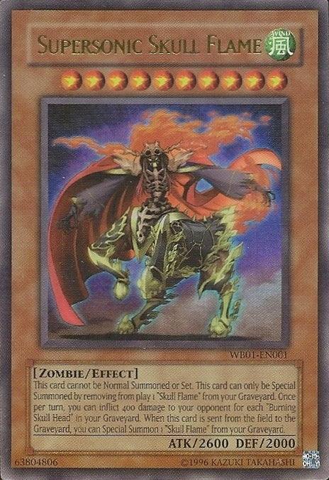 Llama de calavera supersónica [WB01-EN001] Súper rara 