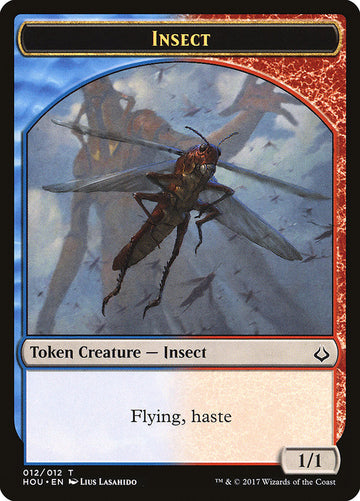 Dreamstealer // Insect Double-Sided Token [Hour of Devastation Tokens] - 0
