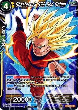 Shatterkick SS2 Son Gohan (P-099) [Tarjetas de promoción] 