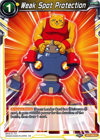 Protección de puntos débiles (BT7-095) [Asalto de los Saiyans] 