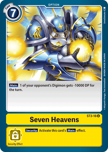 Siete Cielos [ST3-16] [Mazo de inicio: Amarillo del Cielo] 