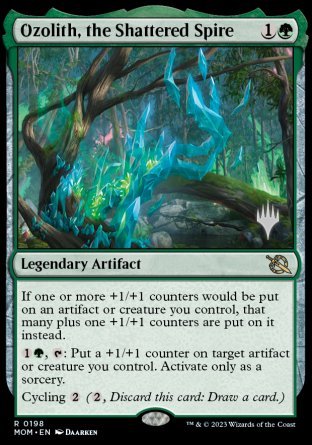 Ozolith, la Aguja Destrozada (paquete promocional) [Promociones de March of the Machine] 
