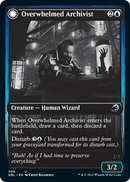 Overwhelmed Archivist // Archive Haunt [Innistrad: Double Feature]-1