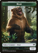 Elf Warrior // Bear Double-Sided Token [Kaldheim Tokens]-2