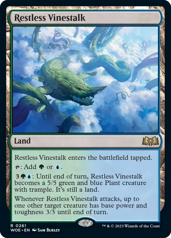 Tallo de vid inquieto [Terrenos de Eldraine] 