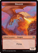 Reliquary Dragon // Dragon (0011) Double-Sided Token [Tarkir: Dragonstorm Tokens]-2