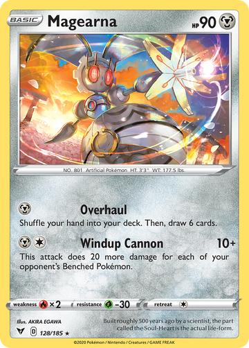 Magearna (128/185) (Exclusiva del mazo temático) [Sword &amp; Shield: Vivid Voltage] 