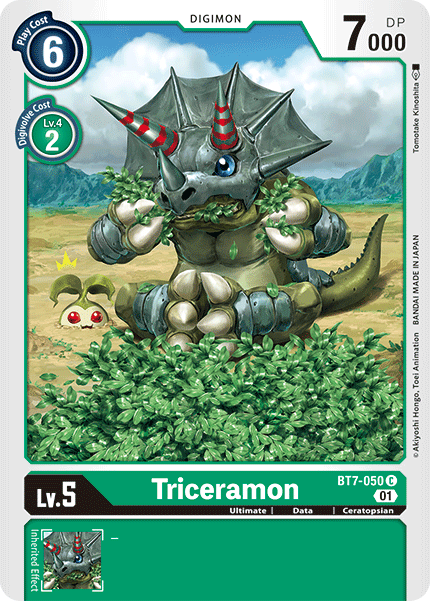 Triceramon [BT7-050] [Próxima aventura] 