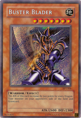 Buster Blader [BPT-008] Secret Rare