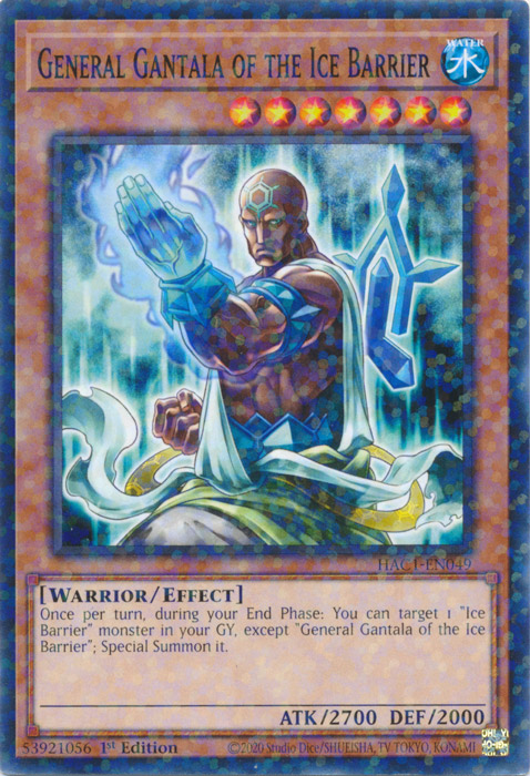 General Gantala de la Barrera de Hielo (Terminal de Duelo) [HAC1-EN049] Común 
