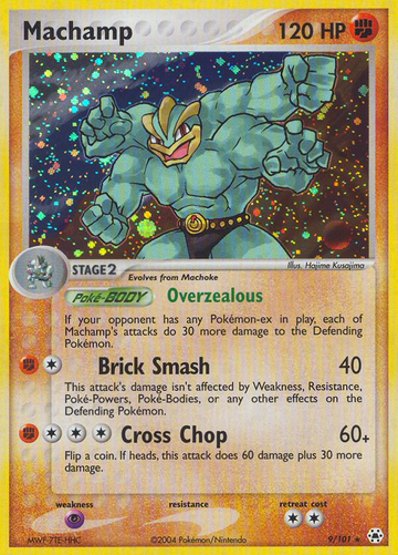 Machamp (9/101) [EX: Leyendas ocultas] 