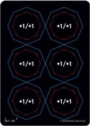 Ficha de tarjeta perforada (5/6) [Fichas de comandante de Streets of New Capenna] 