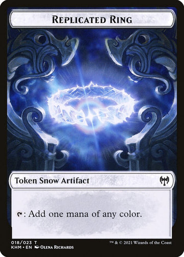 Dwarf Berserker // Replicated Ring Double-Sided Token [Kaldheim Tokens] - 0