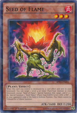 Semilla de llamas [BP03-EN052] Shatterfoil Raro 
