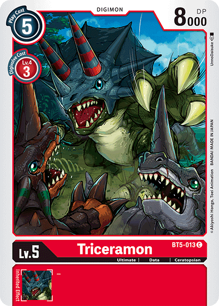 Triceramon [BT5-013] [Batalla de Omni] 