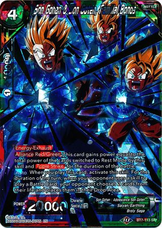 Son Gohan y Son Goten, lazos familiares (BT7-113) [El asalto de los Saiyans] 