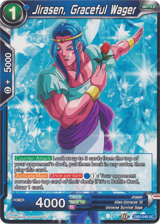 Jirasen, la apuesta elegante (DB2-049) [Divine Multiverse] 