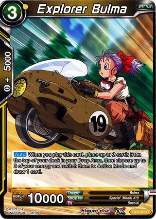 Bulma exploradora (BT4-093) [Guerra colosal] 