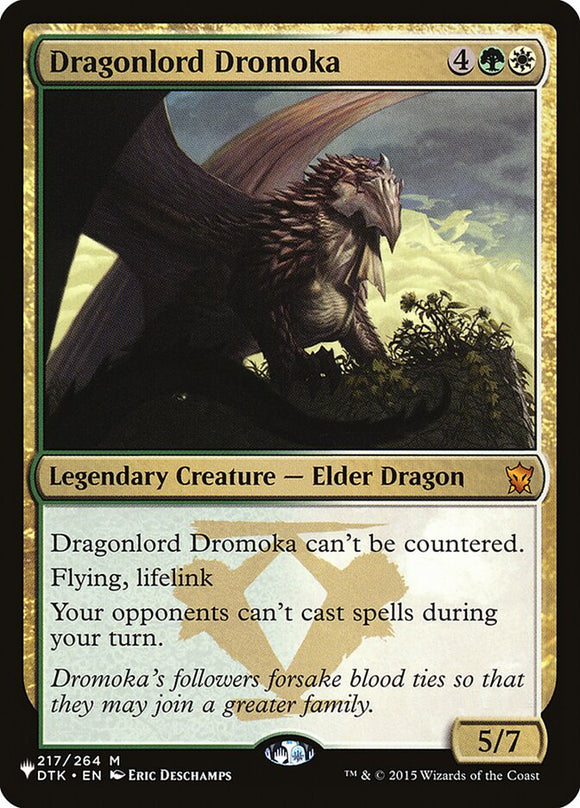 Señor dragón Dromoka [La lista] 