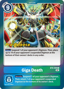 Giga Muerte [BT8-099] [Nuevas cartas de prelanzamiento de Awakening] -1