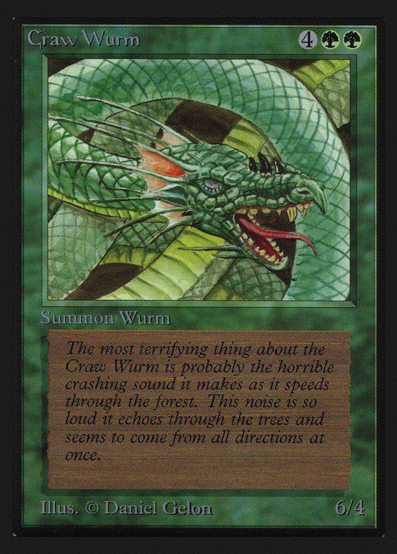 Craw Wurm [Edición internacional para coleccionistas] 