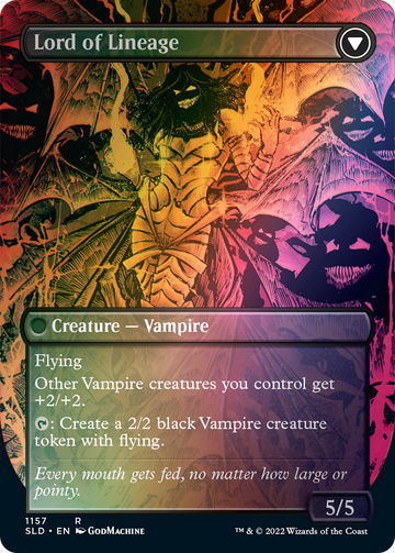 Bloodline Keeper // Lord of Lineage (Borderless) [Secret Lair: From Cute to Brute] - 0