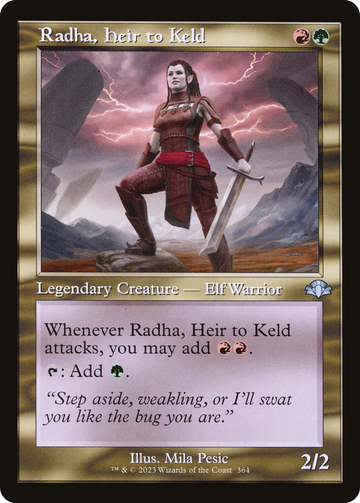 Radha, heredera de Keld (Retro) [Dominaria Remastered] 