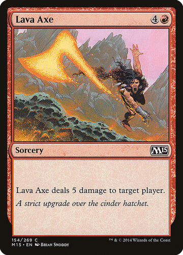 Hacha de lava [Magic 2015] 