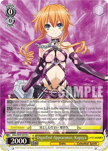 Apariencia digna, Kaguya [Date A Live Vol.2] 