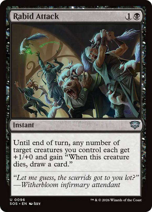 Rabid Attack [Secrets of Strixhaven]