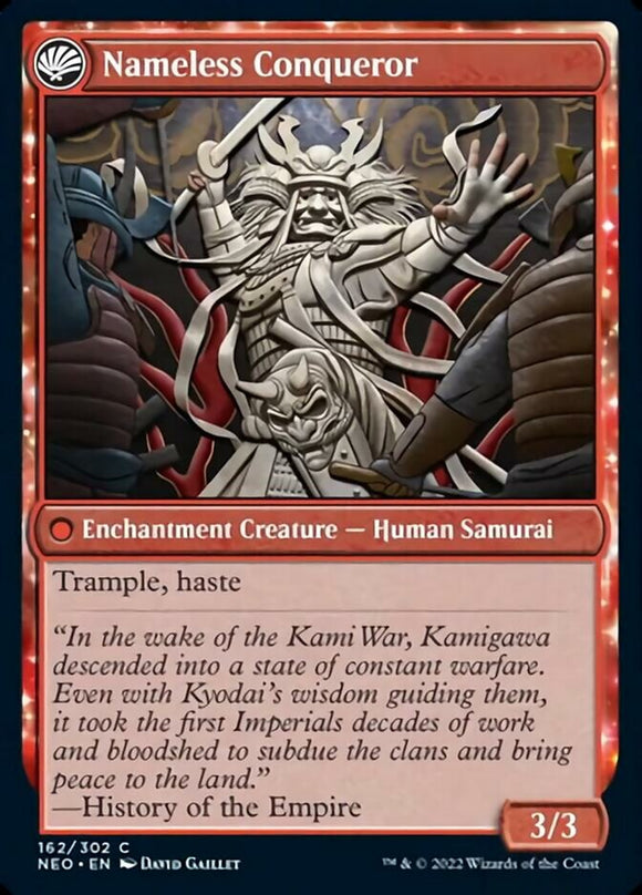 La era de los Estados Destrozados // El conquistador sin nombre [Kamigawa: Neon Dynasty] 
