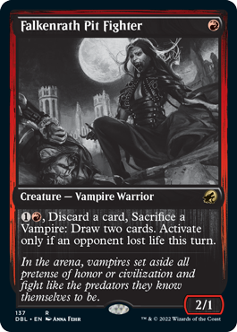 Luchador del foso de Falkenrath [Innistrad: función doble] 