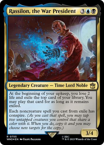 Rassilon, el presidente de la guerra (Surge Foil) [Doctor Who] 