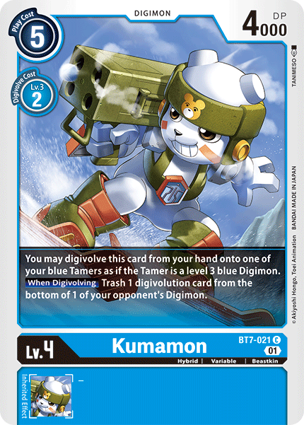 Kumamon [BT7-021] [Próxima aventura] 
