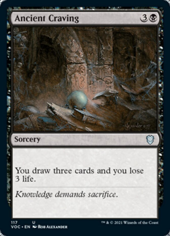 Anhelo ancestral [Innistrad: Crimson Vow Commander] 