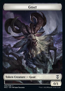 Zombie // Goat Double-Sided Token [Streets of New Capenna Commander Tokens]-2