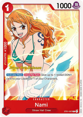 Nami [Super Mazo de inicio de prelanzamiento: Tripulación del Sombrero de Paja] 