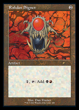 Sello de Rakdos (retro) [Serie Secret Lair Drop] 
