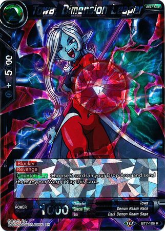 Towa, saltadora dimensional (BT7-106) [El asalto de los saiyajin] 