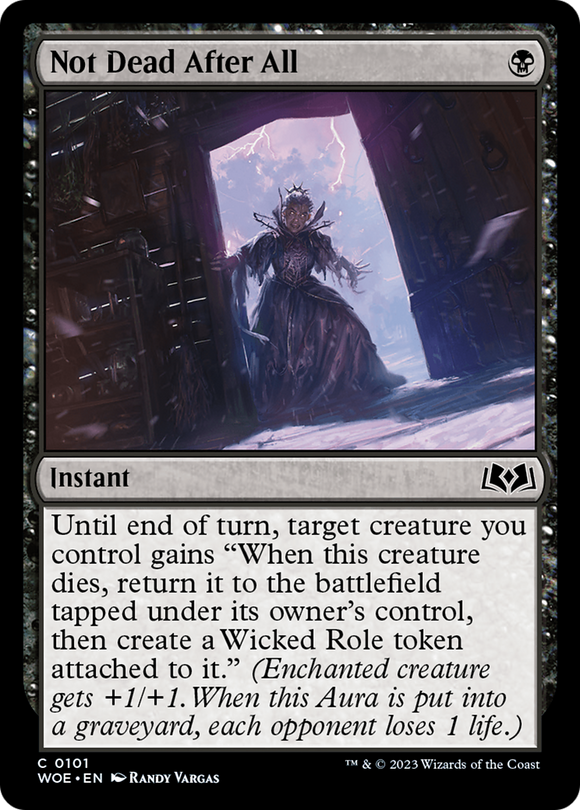 No estoy muerto después de todo [Wilds of Eldraine] 