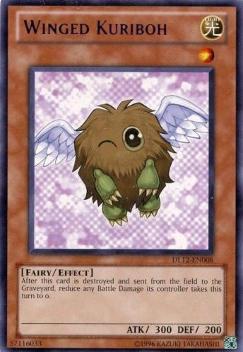 Kuriboh alado (púrpura) [DL12-EN008] Raro 