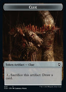 Shapeshifter (022) // Clue Double-Sided Token [Commander Legends: Battle for Baldur's Gate Tokens]-2