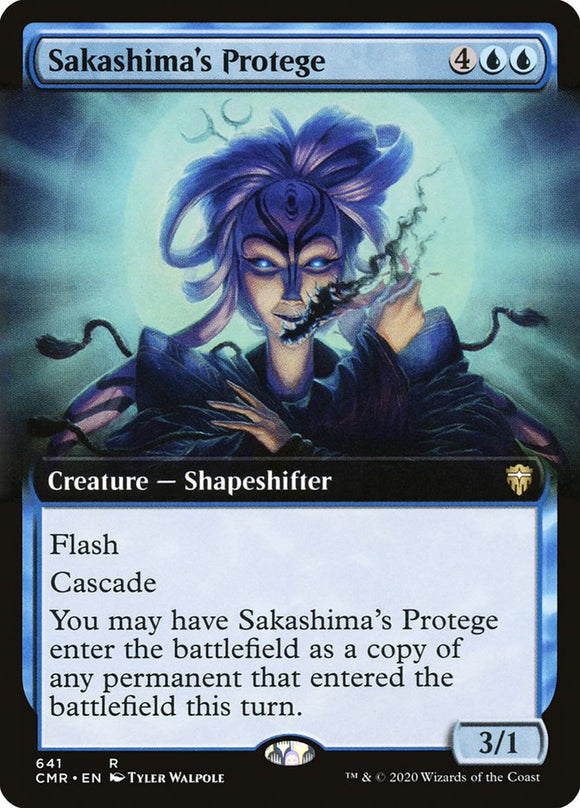 El protegido de Sakashima (ilustración ampliada) [Commander Legends] 